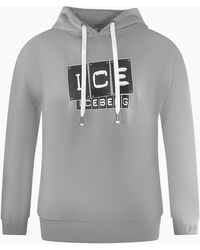 Iceberg - Ice Bold Blocked Logo Hoodie - Lyst