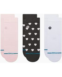 Stance - Hearts Lowrider 3 Pack No Show Socks - Lyst