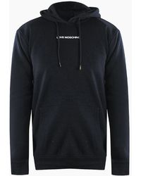 Love Moschino - Plain Logo Hoodie - Lyst