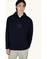 Paul & Shark - X-Soft Fleece Cotton Blend Hoodie - Lyst