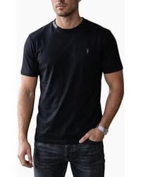 AllSaints - All Saints Short Sleeve T Shirts Casual Tee Summer Crew Neck T Shirt Xs-Xl - Lyst