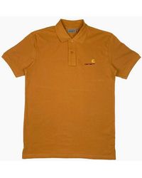 Carhartt - Sunset American Script Polo Shirt - Lyst