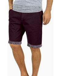 Threadbare - Chino Shorts Cotton Knee Length Summer Bermuda Casual Shorts New - Lyst