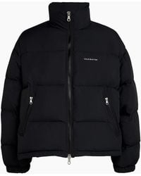 Cole Buxton - Cropped Logo Puffer Jacket - Lyst