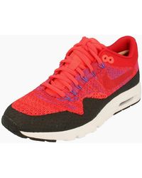 Nike Air Max - Nike Air Max 1 Ultra Flyknit 859517 600 - Lyst