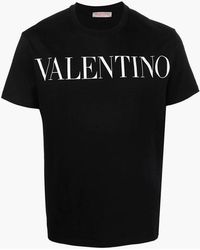 Valentino - Logo Print T-Shirt - Lyst