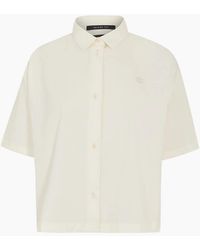 Timberland - Collared Neck Short Sleeve Relaxed Fit Shirt - Lyst