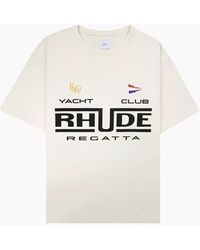 Rhude - Regatta Club Tee Vintage - Lyst