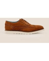 Oswin Hyde - Tyler Tobacco Suede - Lyst