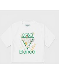 CASABLANCA - Le Jeu Printed Baby T-Shirt - Lyst