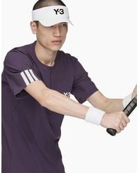 Y-3 - Printed Logo Crew Neck Raglan Short Sleeve T-Shirt - Lyst