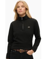 Superdry - Polar Fleece Half Zip Fleece - Lyst