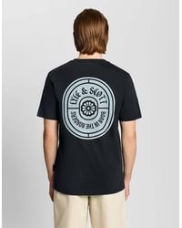 Lyle & Scott - Graphic Badge Cotton T-Shirt - Lyst
