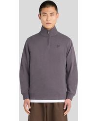 Lyle & Scott - Superfine Cotton 1/4 Zip Sweatshirt - Lyst
