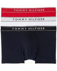 Tommy Hilfiger - 3-Pack Retro Logo Boxer Trunks - Lyst