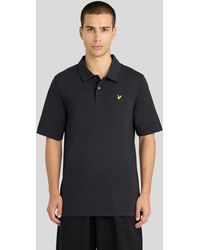Lyle & Scott - Relaxed Cotton Jersey Polo Shirt - Lyst
