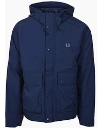 Fred Perry - Cropped Ripstop Parka Tennis - Lyst