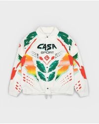 CASABLANCA - Printed Coach Jacket Casa Moto - Lyst