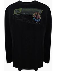 Amiri - Stacked Circle Logo Long Sleeve T-Shirt - Lyst