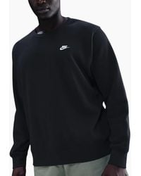 Nike - Club Fn3886 Fleece Crew Sweatshirt Pullover - Lyst