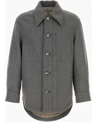 Ami Paris - Double Wool Herringbone Jacket - Lyst