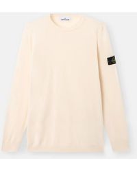 Stone Island - Compass Badge 5100071 Sweater - Lyst