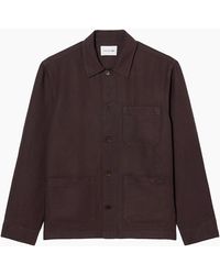 Lacoste - Ch1841 Linen Blend Overshirt - Lyst