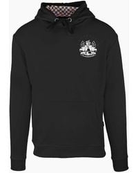 Aquascutum - Hooded Neck Long Sleeve Sweatshirt - Lyst