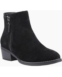 Hush Puppies - Ingrid Zip Boot Cowboy & Western Boots - Lyst