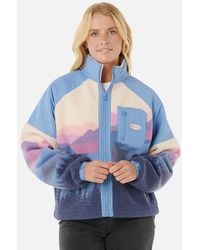 Rip Curl - Rip Curl Oceanic Polar Full Zip Fleece - Lyst