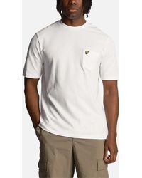 Lyle & Scott - Lyle & Scott Short Sleeve T Shirts Pocket Regular Fit Summer Cotton Tee New - Lyst