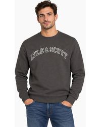 Lyle & Scott - Lyle & Scott Sweatshirts Crew Neck Knitted Winter Pullover Sweat Jumper New - Lyst