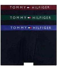 Tommy Hilfiger - 3-Pack Th Originals Boxer Trunks, W/ /Burgundy - Lyst