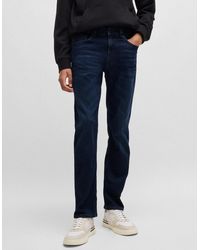 BOSS - Boss Delaware Bo Slim Fit Comfort-Stretch Jeans - Lyst