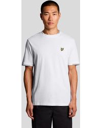 Lyle & Scott - Fine Cotton Tipped T-Shirt - Lyst