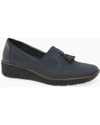 Rieker - Gleam Tassel Loafers - Lyst