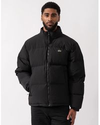 Lacoste - Water-Repellent Packable Hood Down Jacket - Lyst
