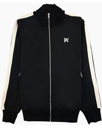 Palm Angels - Pa Monogram Classic Track Jacket/Off - Lyst