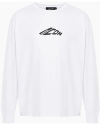 DSquared² - New Generation Icon Logo Sweatshirt - Lyst