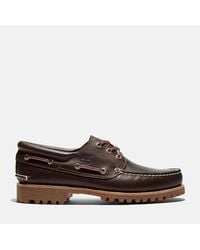 Timberland - Authentic 3-Eye Lug Handsewn Boat Shoe - Lyst