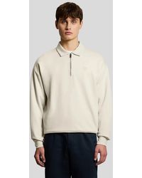 Lyle & Scott - 1/4 Zip Collar Sweatshirt - Lyst
