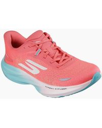 Skechers - Performance Go Run Ride 12 Textile Coral Trainers - Lyst