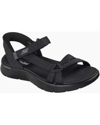Skechers Go Walk - Go Walk Flex Illuminate Sandals - Lyst