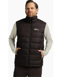 Jack Wolfskin - Ather Down Padded Gilet - Lyst