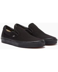 Vans - Classic Slip On Canvas Skate Trainers Veyebka Tower London - Lyst