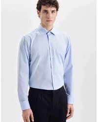 Seidensticker - Regular Fit No Iron Kent Collar Business Shirt Light - Lyst