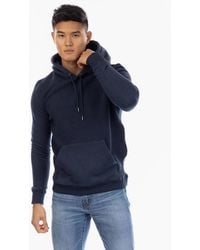 Peter Werth - Hooded Neck Kangaroo Pocket Sweatshirt - Lyst