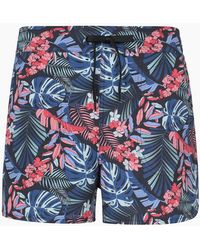 Mountain Warehouse - Ladies Leaf Print Stretch Boardshorts - Lyst