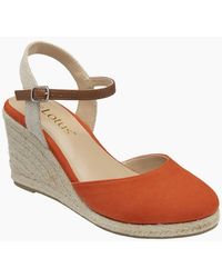 Lotus - Mariah Espadrille Wedges - Lyst