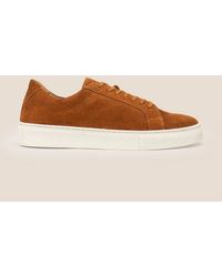 Oswin Hyde - Harper Tobacco Suede - Lyst